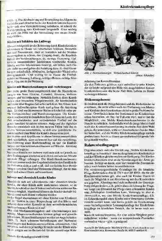 Vorschauseite 2: Mobile Kinderkrankenpflege in Frankfurt