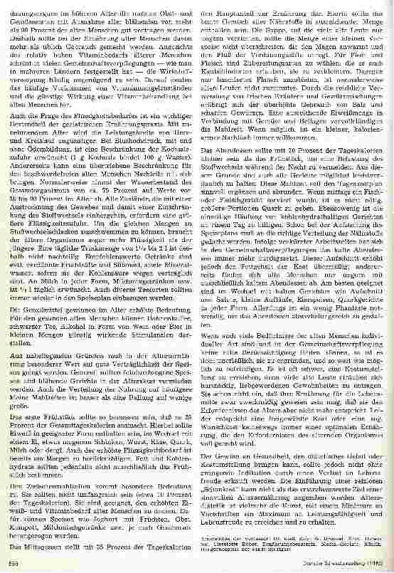 Vorschauseite 4: Zur Ernährung im Alter
