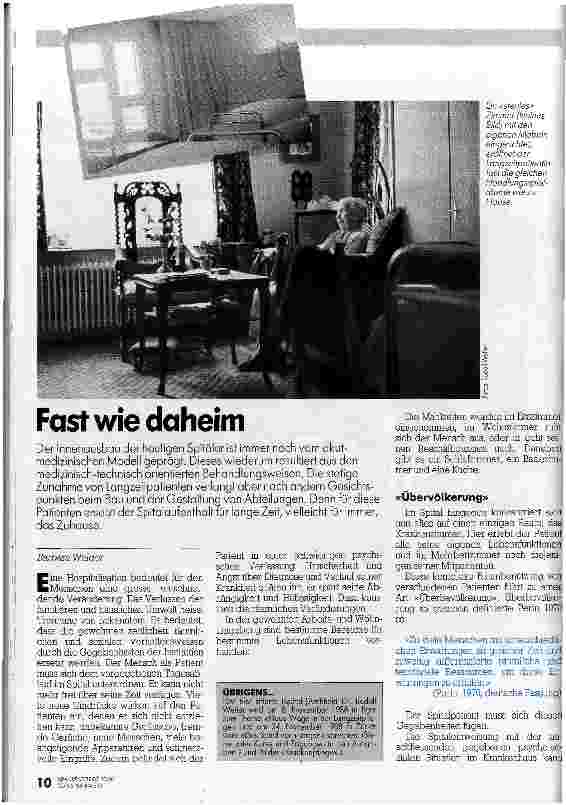 Vorschauseite 1: Fast wie daheim