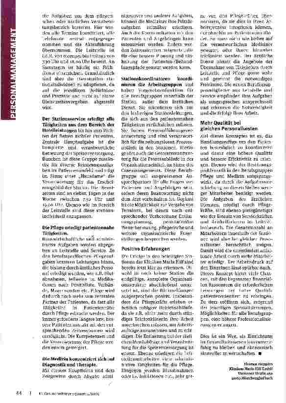 Vorschauseite 3: Handlungsfelder klar abgegrenzt