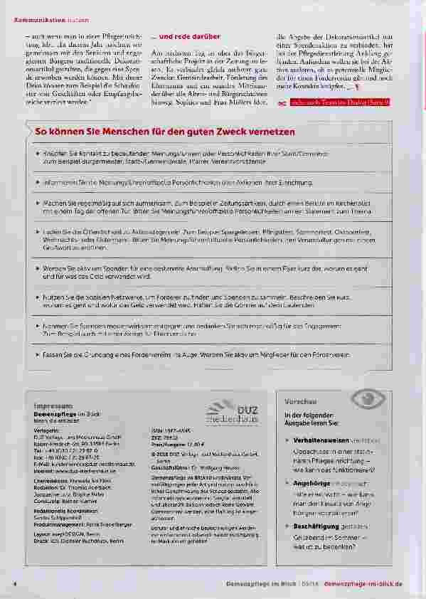Vorschauseite 2: Networking at its best