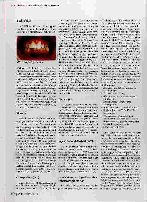 Vorschauseite 4: Freund und Feind zugleich: Immunsuppression nach pädiatrischer Lebertransplantation
