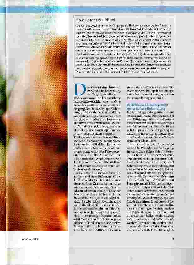 Vorschauseite 2: Lästige Pickel?