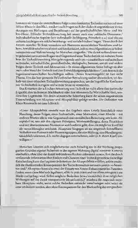 Vorschauseite 3: Akzeptabilität als Kriterium ethischer Technik- Bewertung Methodologie und eine christliche Anwendung