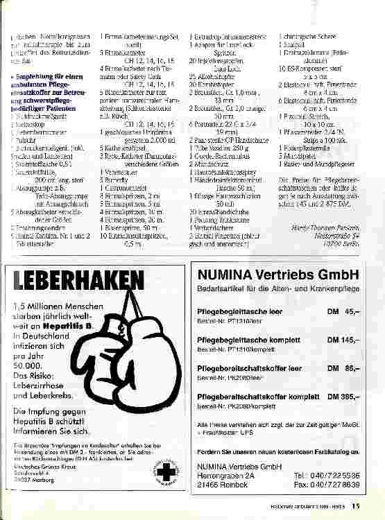 Vorschauseite 2: Was gehört in die Pflegetasche