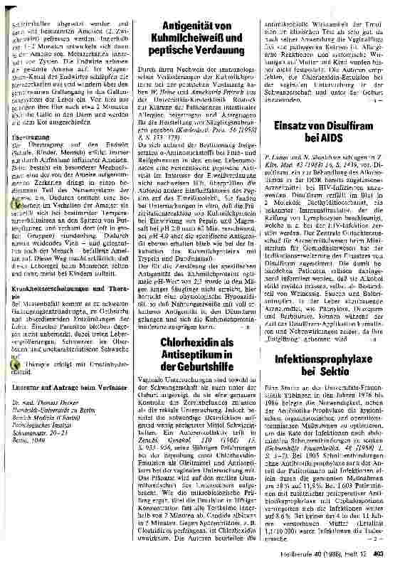 Vorschauseite 3: Parasiten des Menschen