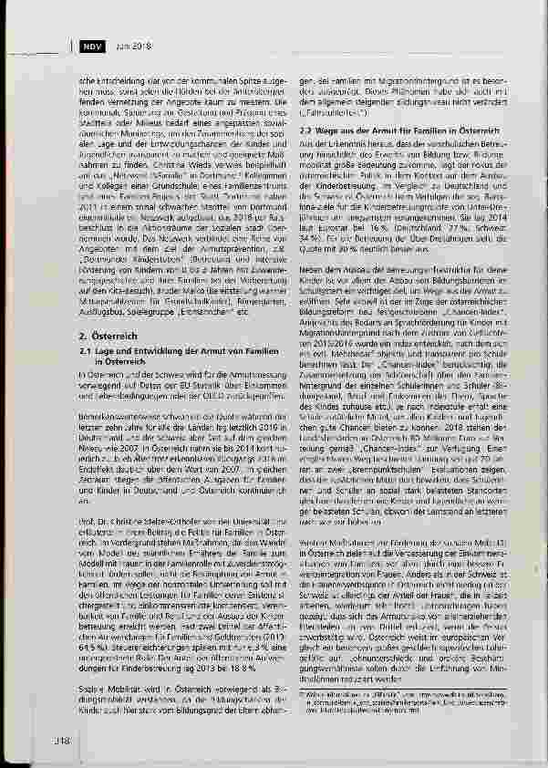 Vorschauseite 4: Armut von Familien - Ansätze für soziale Durchlässigkeit in Deutschland, Österreich und der Schweiz
