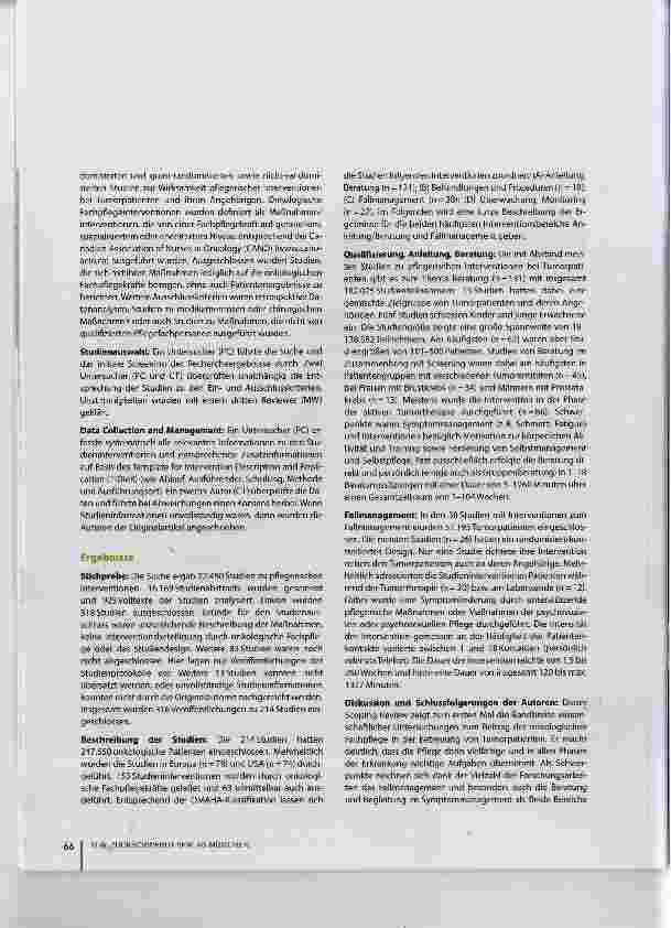 Vorschauseite 2: STUDIEN