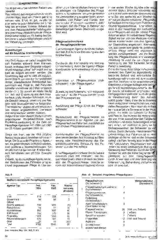 Vorschauseite 6: Fallpauschalen Auswirkungen auf die Pflege