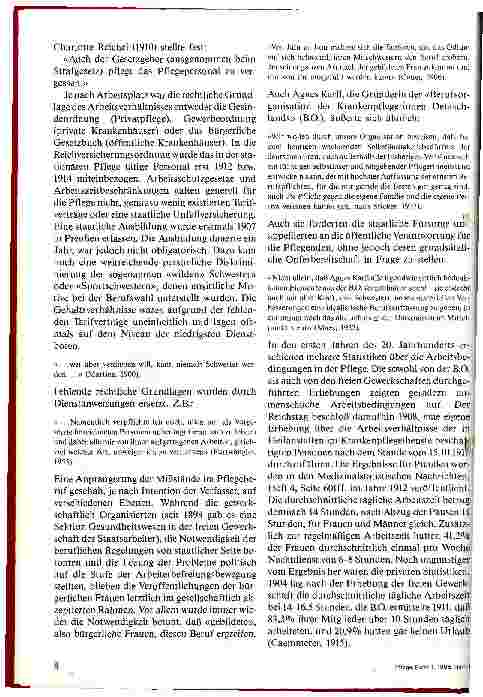 Vorschauseite 5: Dienen ohne Ende Die historische Entwicklung der Arbeitszeit in der Krankenpflege
