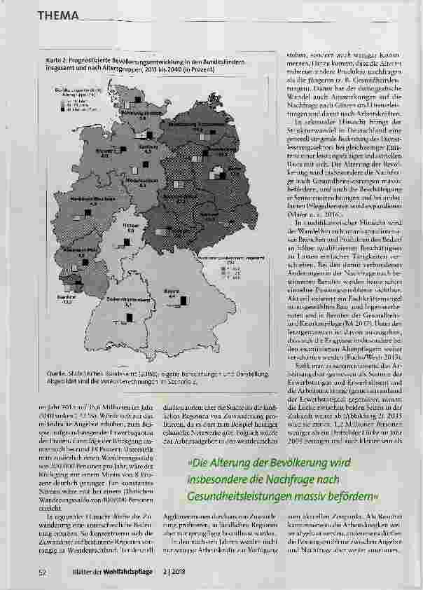 Vorschauseite 3: Demografischer Wandel und Arbeitsmarkt