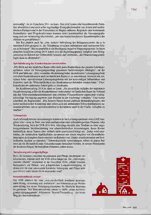 Vorschauseite 5: Ambulante Zentren