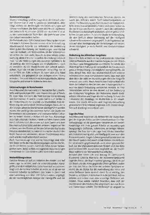 Vorschauseite 4: Von der Abnabelung zur Analgesie: Mythen und Fakten in der Perinatalmedizin