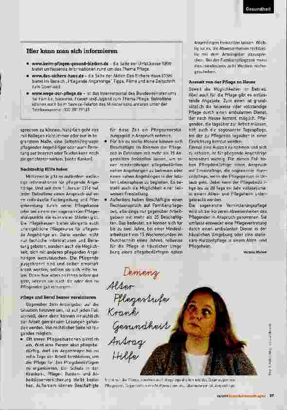 Vorschauseite 2: Den Helfern helfen