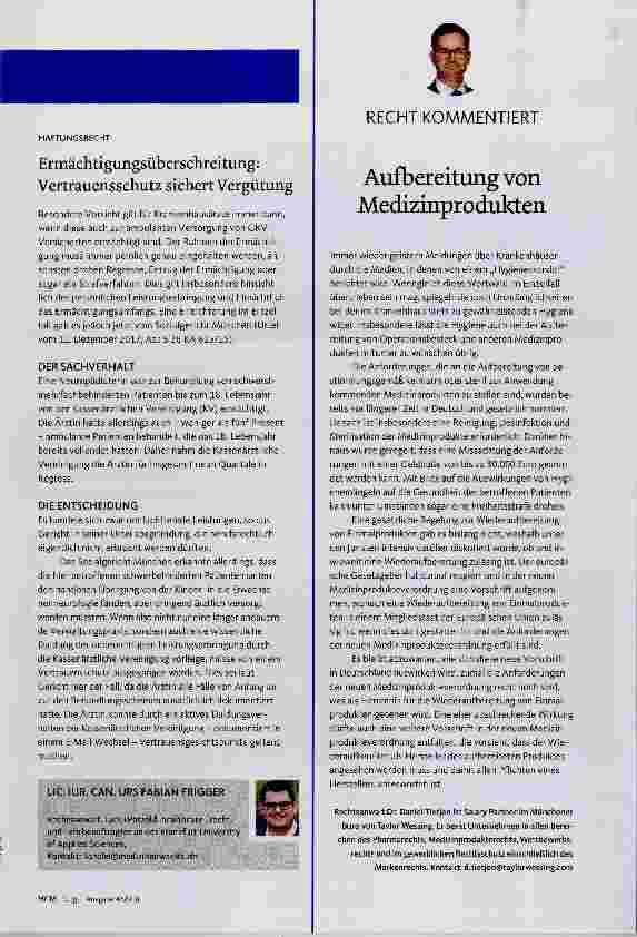Vorschauseite 2: Was der BGH wirklich entschieden hat
