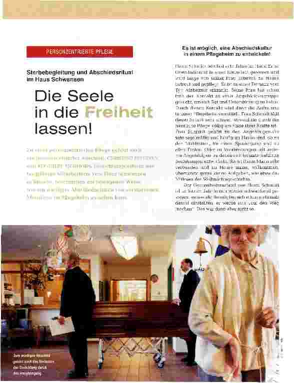 Vorschauseite 1: Die Seele in die Freiheit lassen!