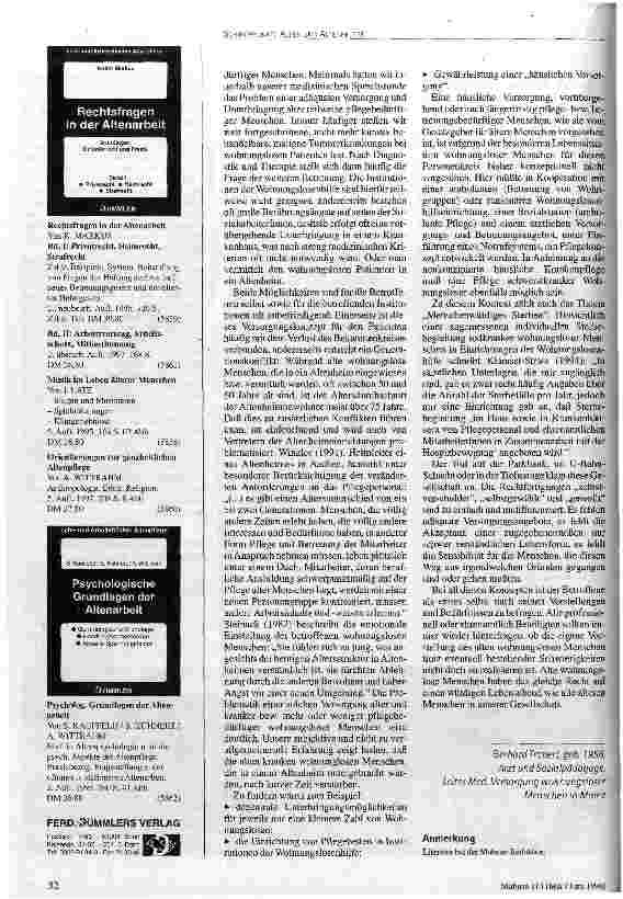 Vorschauseite 3: Doppelte Stigmatisierung Alter und Wohnungslosikeit