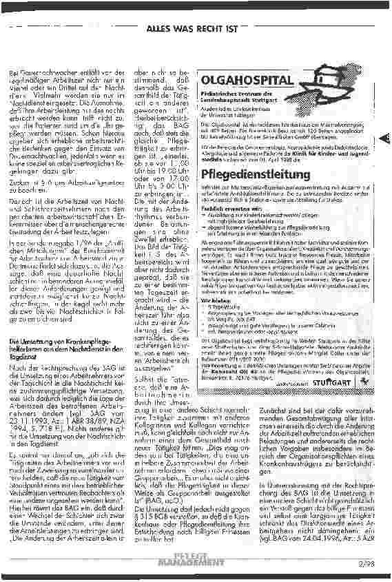 Vorschauseite 3: Der Einsatz von Krankenpfleghelfern im Nachtdienst und deren Umsetzung in den Tagdienst
