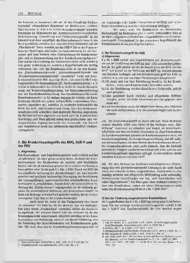 Vorschauseite 2: Grundfragen und Grundbegriffe des Krankenhausrechts in der anwaltlichen Praxis
