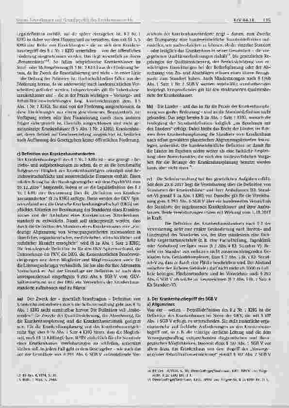Vorschauseite 3: Grundfragen und Grundbegriffe des Krankenhausrechts in der anwaltlichen Praxis