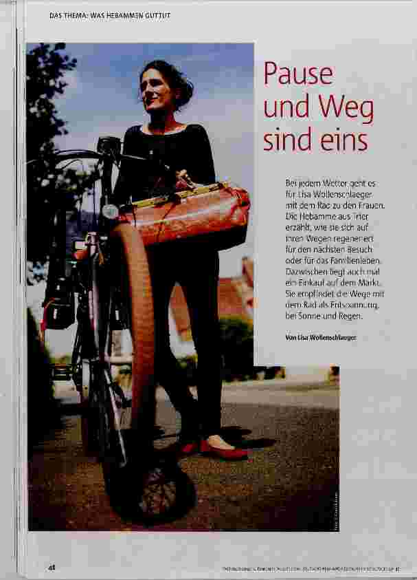 Vorschauseite 1: Pause und Weg sind eins