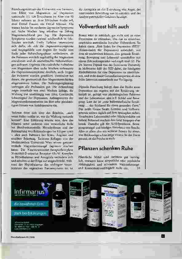 Vorschauseite 2: Beschwerden in den Wechseljahren Magnesium und Fenchel bringen Frauen weiter