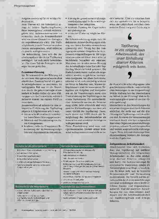 Vorschauseite 3: TopSharing als Erfolgsmodell