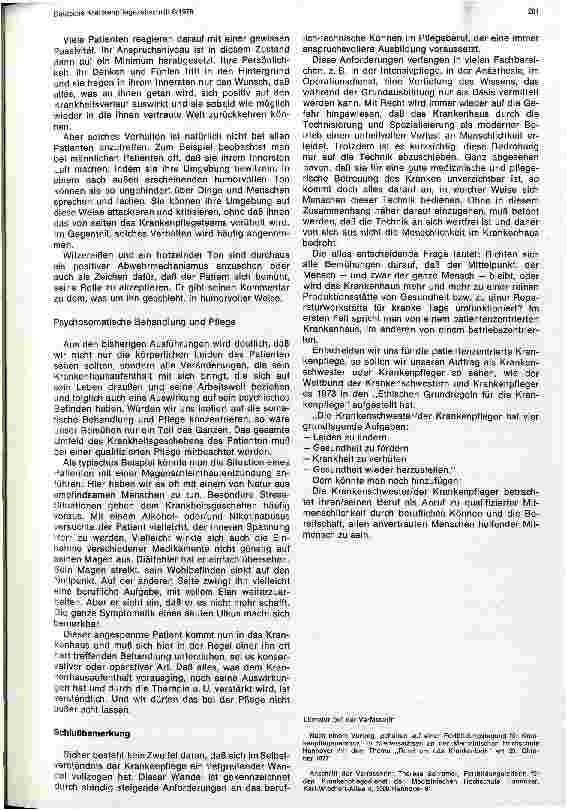 Vorschauseite 3: Krankenpflege aus der Sicht des Patienten