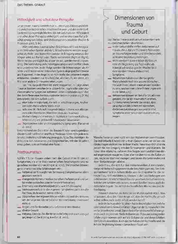 Vorschauseite 2: Traumgeburt oder Geburtstrauma?