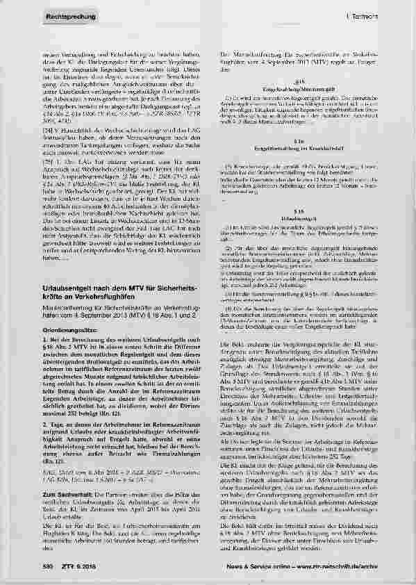 Vorschauseite 3: Verlängerung der wöchentlichen Arbeitszeit Arbeitsbereitschaft Überstunden-, Wechselschichtzulage Vergütung von Umkleidezeiten