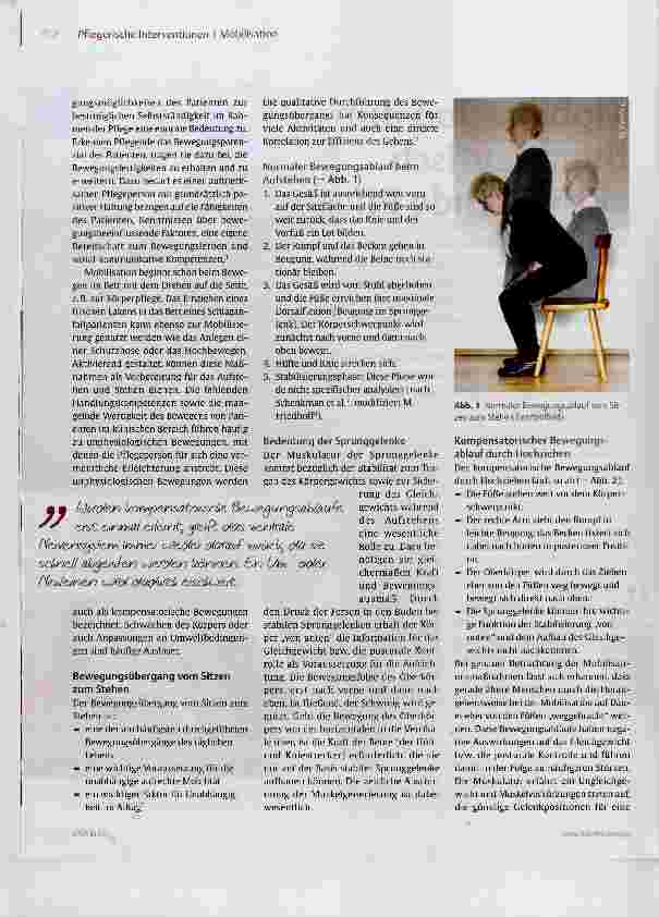 Vorschauseite 2: Mobilisation durch therapeutisch aktivierende Pflege