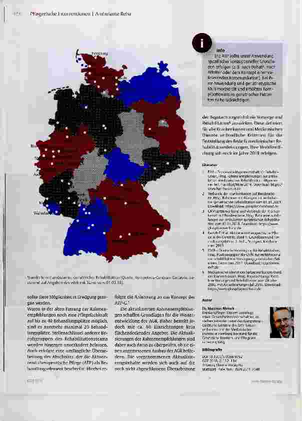 Vorschauseite 3: Aktualisierte Rahmenempfehlungen zur ambulanten geriatrischen Rehabilitation (AGR)