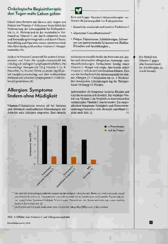 Vorschauseite 2: Die Vitamin-C-Infusionstherapie
