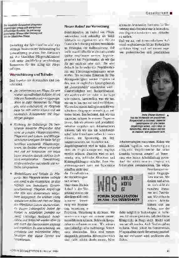 Vorschauseite 4: Vom Anhängsel zum Leistungsträger Die Entdeckung der Angehörigen - ein historischer Streifzug