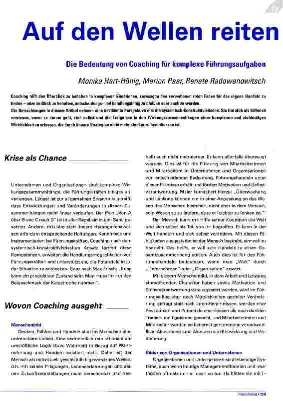 Vorschauseite 1: Auf den Wellen reiten