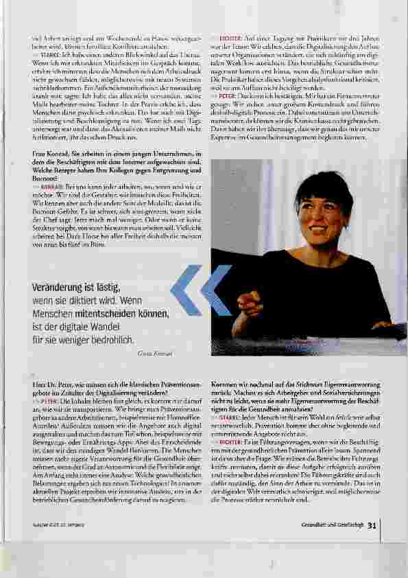 Vorschauseite 4: Der digitale Wandel kann Spaß machen