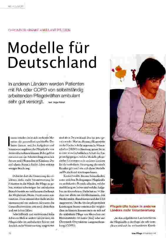 Vorschauseite 1: Modelle für Deutschland