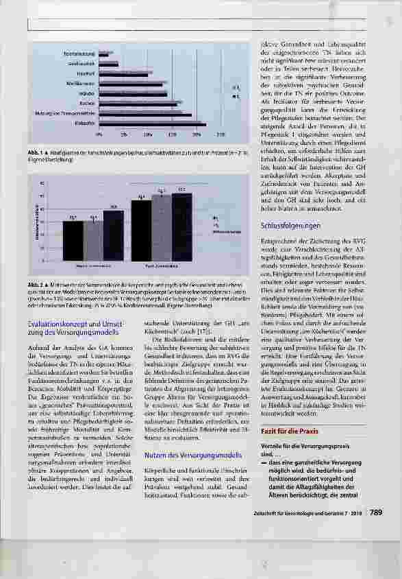 Vorschauseite 5: Geriatrisches Case Management am Küchentisch Patienten-Outcomes im Modellprojekt Regionales Versorgungskonzept Geriatrie im Kreis Lippe
