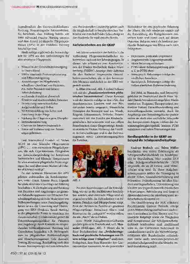 Vorschauseite 2: Hochaktuell: Die Themen der Gesundheitsund Kinderkrankenpflege