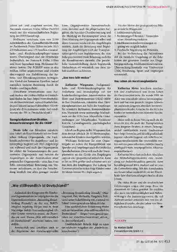 Vorschauseite 5: Hochaktuell: Die Themen der Gesundheitsund Kinderkrankenpflege