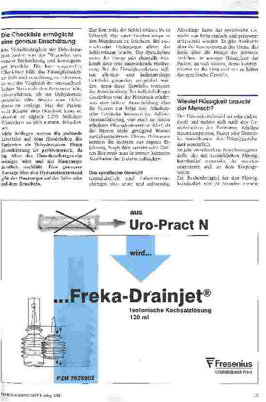 Vorschauseite 3: Auf dem Trockenen sitzt sichs ungesund Dehydration: Das Risiko erkennen und den Bedarf ermitteln
