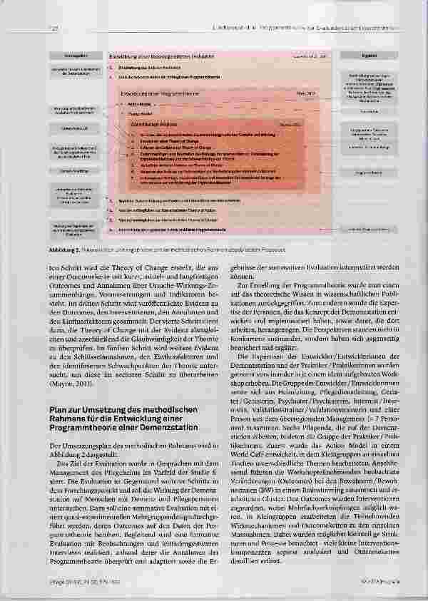 Vorschauseite 4: Entwicklung einer Programmtheorie als Grundlage für die Evaluation einer Demenzstation