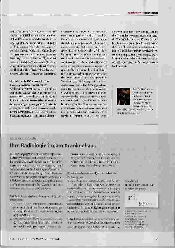 Vorschauseite 3: Wer haftet für Kollege Roboter?