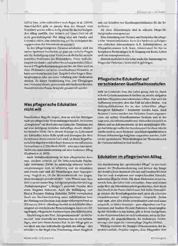Vorschauseite 4: Patientenedukation in der Pflege Themensammlung und Unterrichtsvorschläge