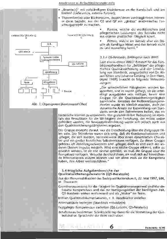 Vorschauseite 5: Anforderungen an die QualitätssicherungsberaterIn