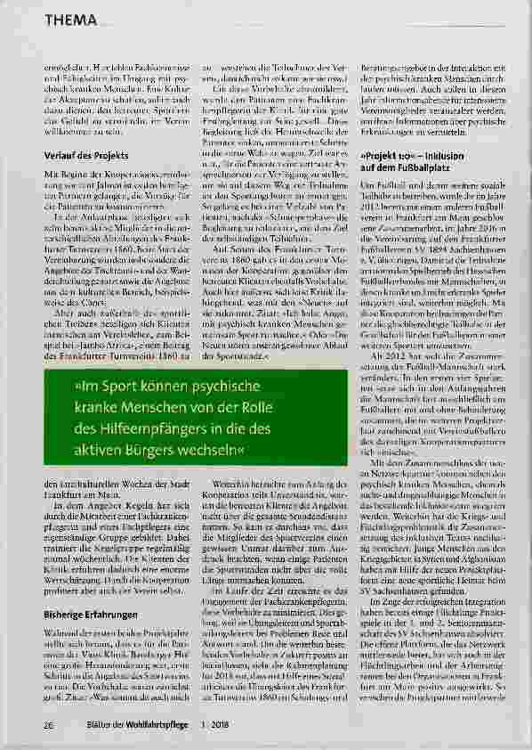 Vorschauseite 2: Gelebte Teilhabe trägt Früchte