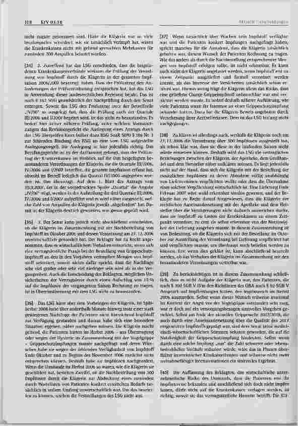 Vorschauseite 6: Vertragsärztliche Versorgung Regelung der Versorgung mit Impfleistungen durch Verträge zwischen Krankenkassen und ihrer Verbände mit den Kassenärztlichen Vereinigungen (KÄV) Siche…