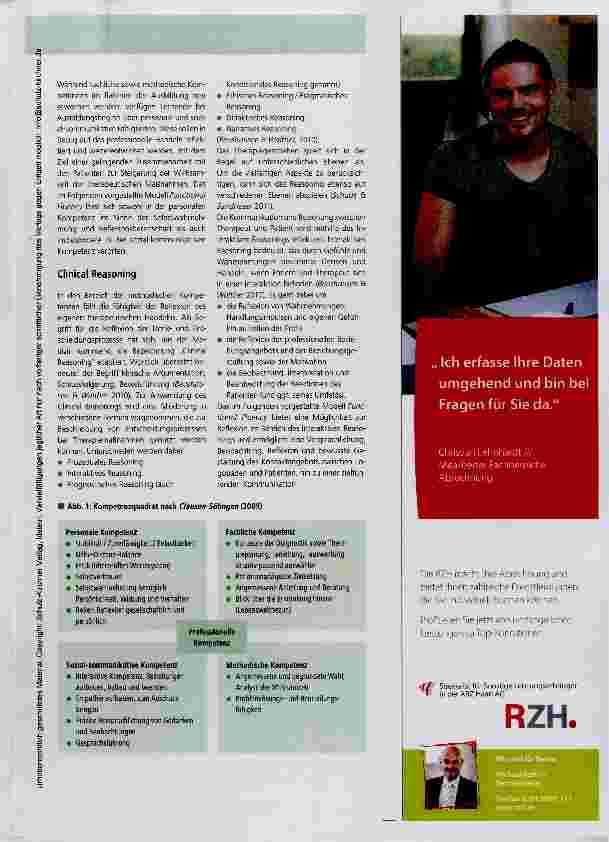 Vorschauseite 2: Mit den Patienten und sich selbst in gelingendem Kontakt
