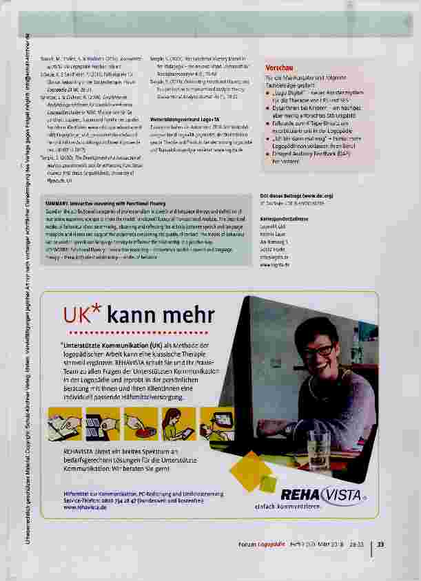 Vorschauseite 6: Mit den Patienten und sich selbst in gelingendem Kontakt