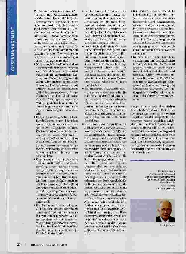 Vorschauseite 3: ROBODOC und CASPAR